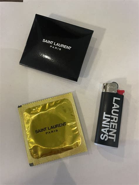 ysl condoms ebay|saint laurent condoms for sale.